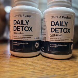 SlimFit Fusion Daily Detox Capsules Lot Of 2 Bottles
